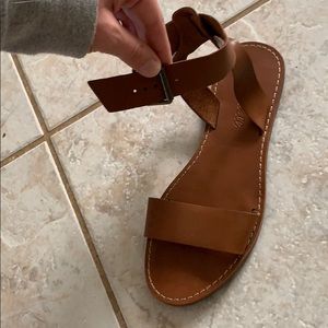 Madewell sandals, lightly used
